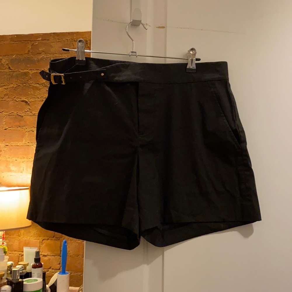 Cotton Sateen Ralph Lauren black label shorts